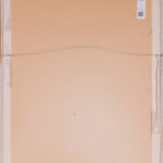 Rear view of the framed Mai Long painting