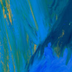 Abstract paint texture detail