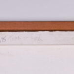 Inscription "# 1115 Tower of Babel" on the back