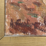 Detail of the forest landscape texture