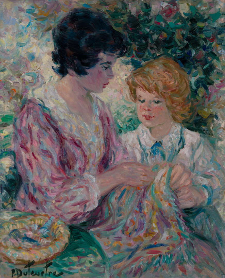 Pierre Eugène Duteurtre - La Couture, c. 1950's