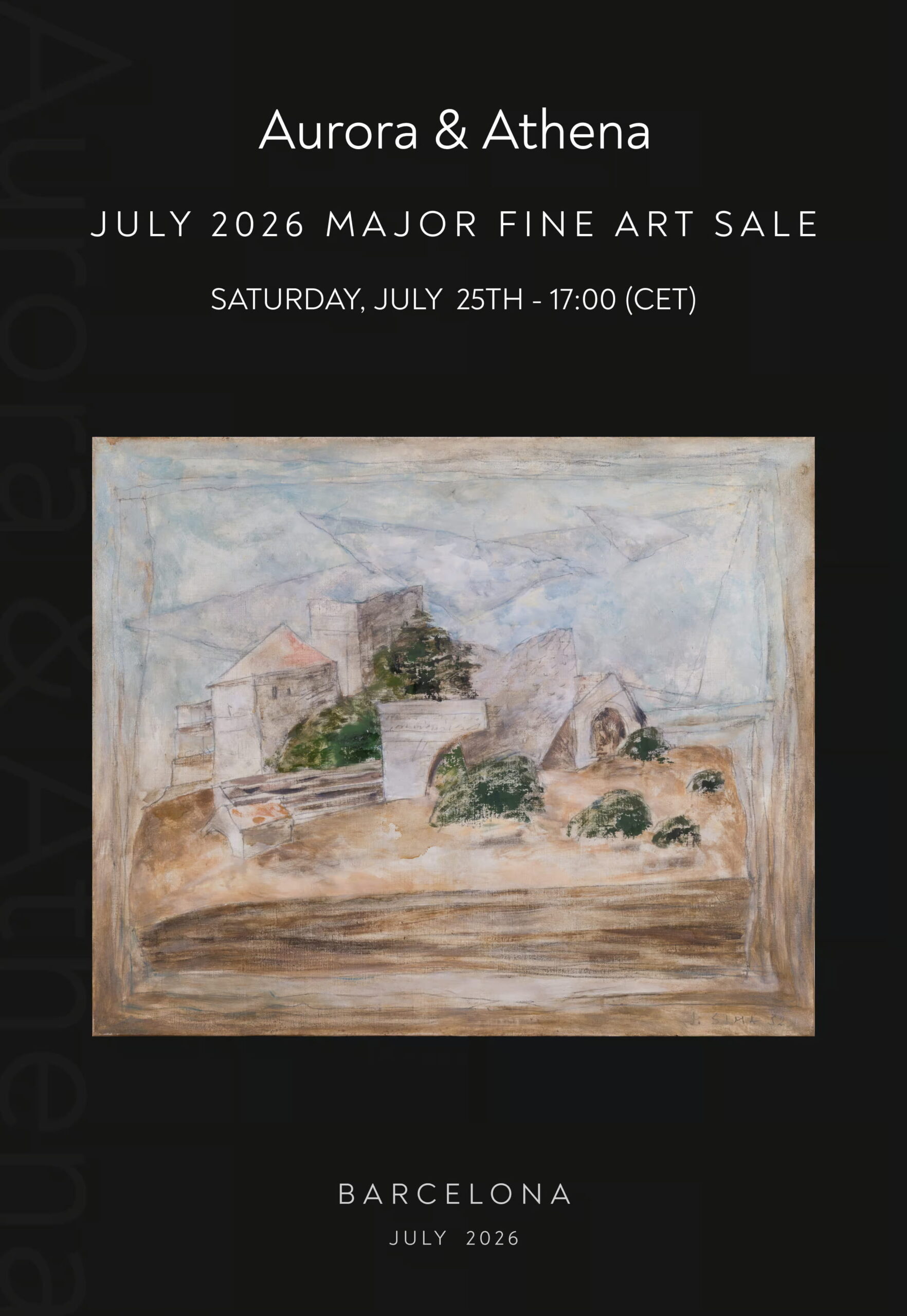 July 2026 Fine Art Auction