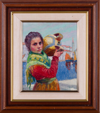 Thumbnail 2 of Josef Syrový — Venetian Girl with a Water Jug, c. 1920's