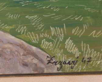 Thumbnail 3 of Jan Zrzavý — Městečko (Little Town with a Church), 1947