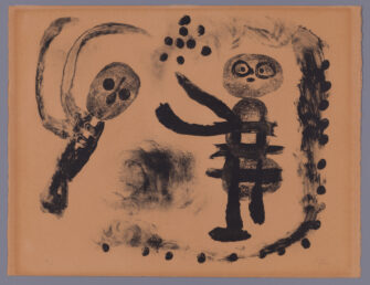 Thumbnail 2 of Joan Miró — Two Figures, Lithograph on Arches (Maeght Éditeur, Paris), 1958