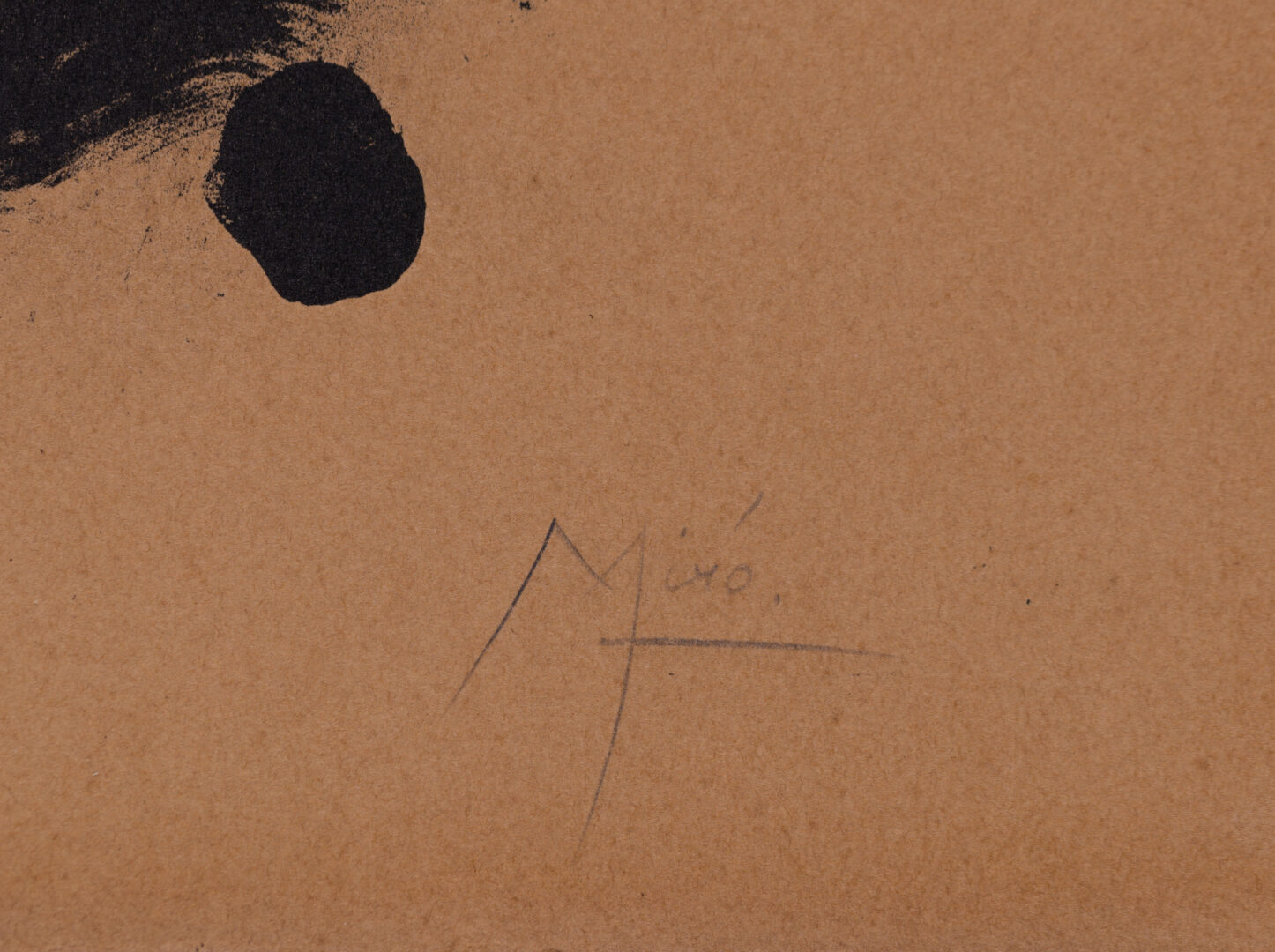 Joan Miró — Two Figures, Lithograph on Arches (Maeght Éditeur, Paris), 1958 — view 3