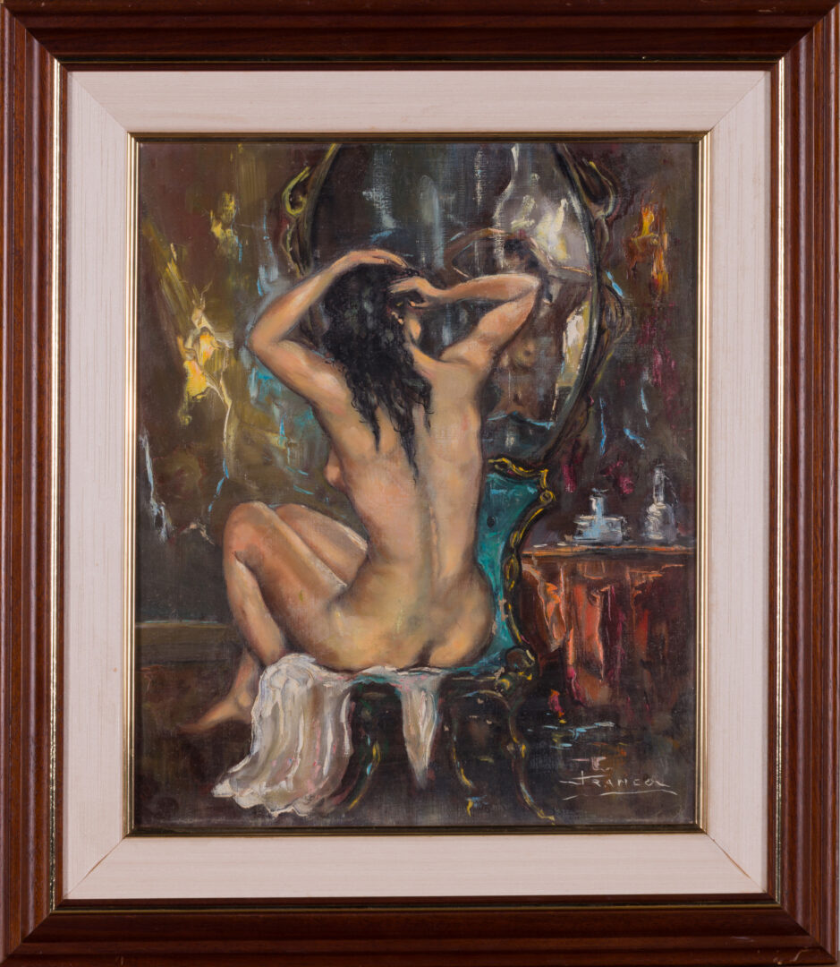 Henrique Franco — Nude before the Mirror, c. 1940's — view 2