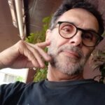 Portrait of the contemporary Spanish landscape artist Joan Colomer, whose original luminous masterpieces are for sale at Aurora & Athena gallery