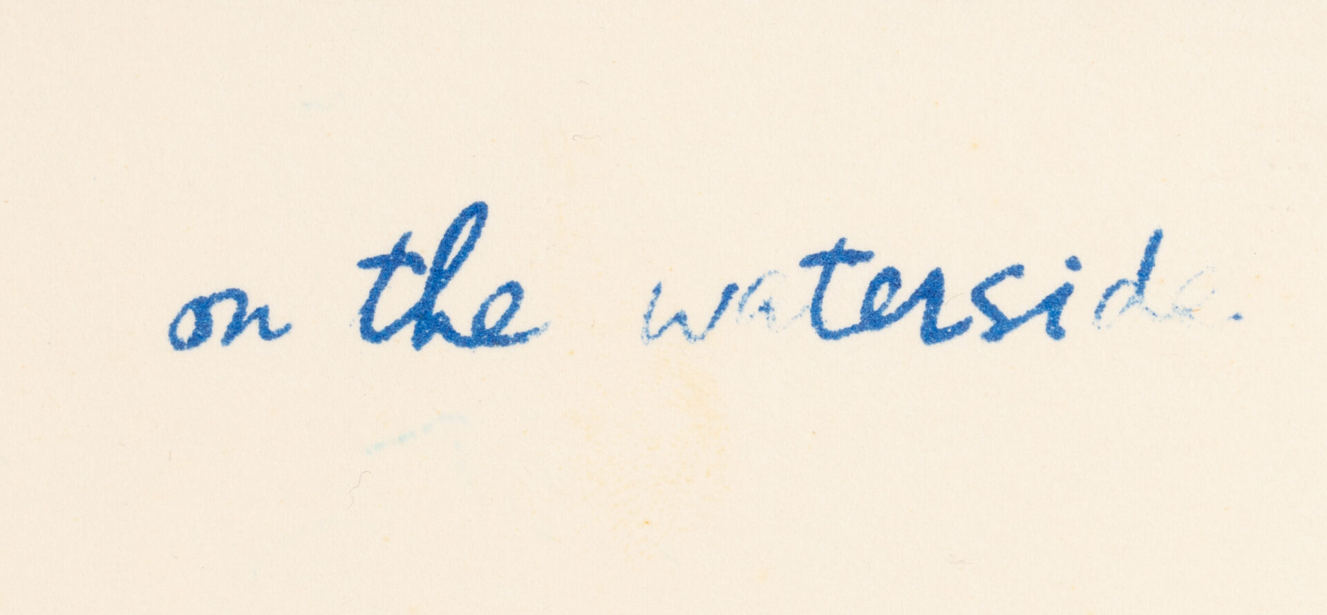 Jan Cremer — On the Waterside, 1973 — view 3