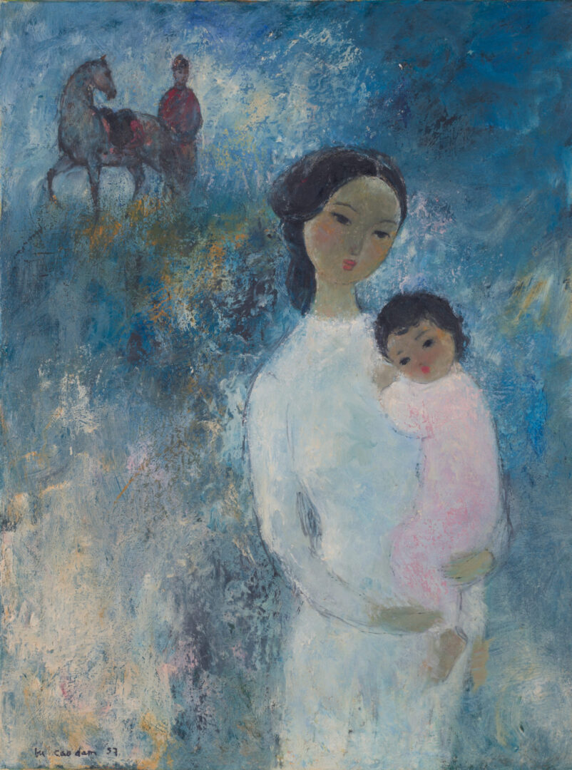 Vu Cao Dam — Mother and Child, 1957